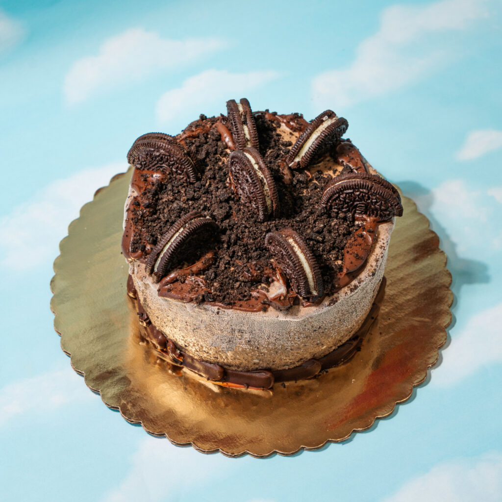 Oreo Ice Cream Cake Dasher and Crank